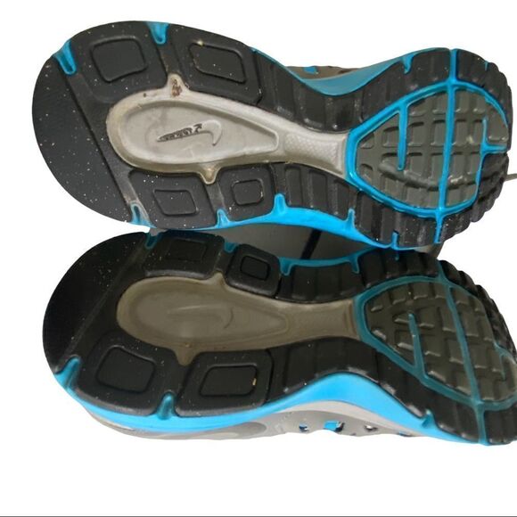 Kids Youth Nike Dual Fusion Gray/Blue Sneakers Size 6.5Y - Picture 8 of 9